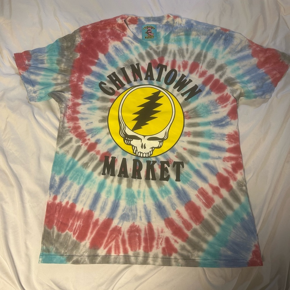 Chinatown Market Grateful Dead Deadtown T-shirt Tie-dye Size XL